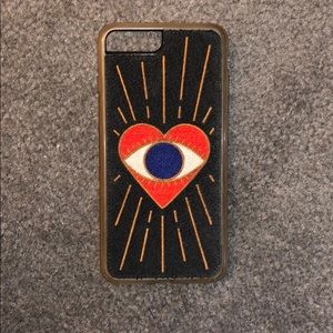 iPhone 8 Plus zero gravity heart phone case